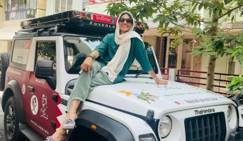 Indian Woman From Kerala to Drive to Qatar to Watch World Cup